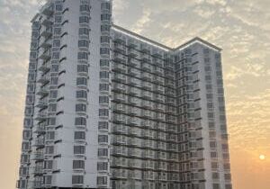 Arranha-céu multifamiliar modular Earth Tower em Abu Dhabi